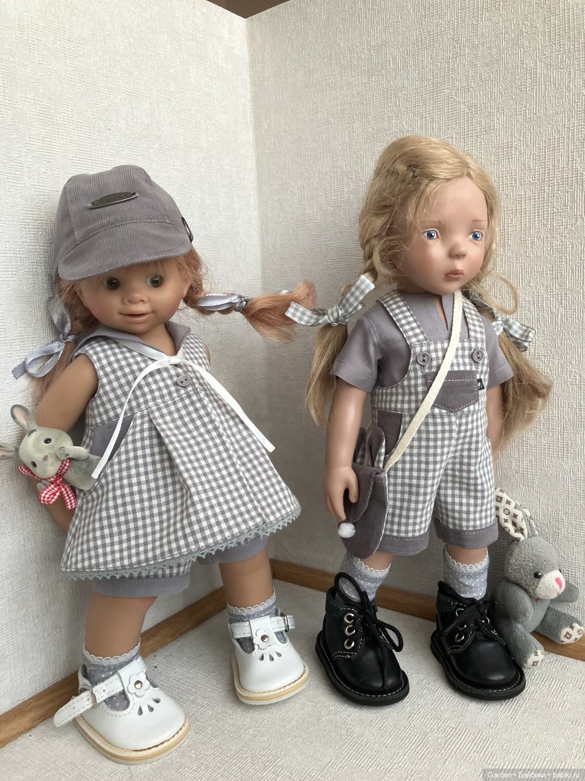 Всюду клеточка — Одежда и обувь для кукол своими руками: фото