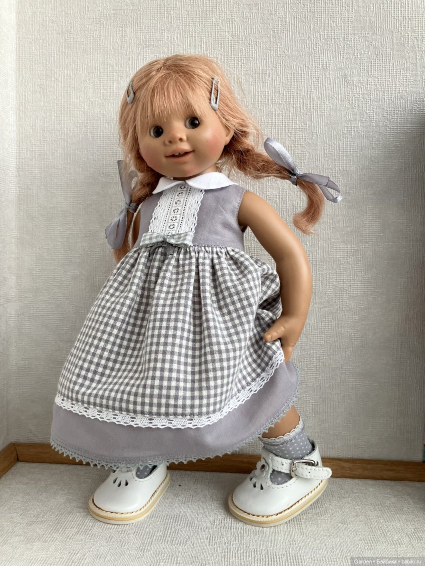 Всюду клеточка — Одежда и обувь для кукол своими руками: фото (фото 6)
