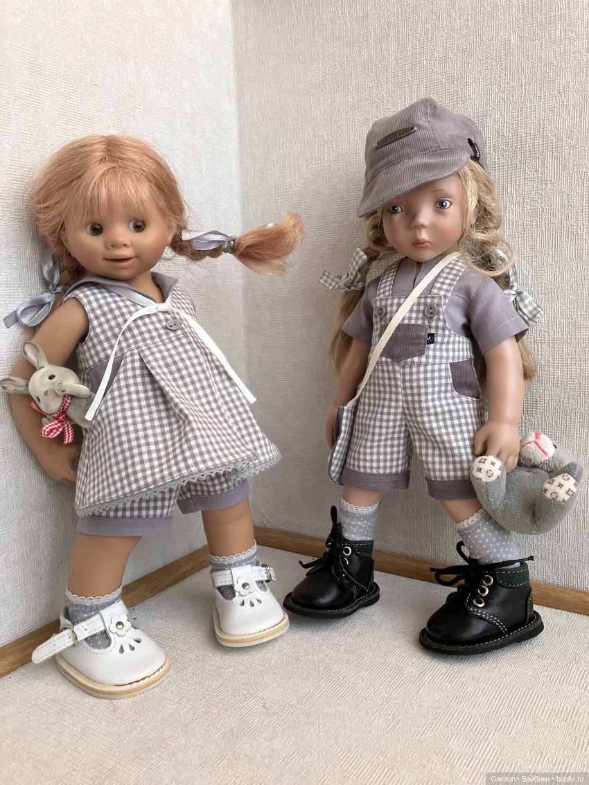 Всюду клеточка — Одежда и обувь для кукол своими руками: фото