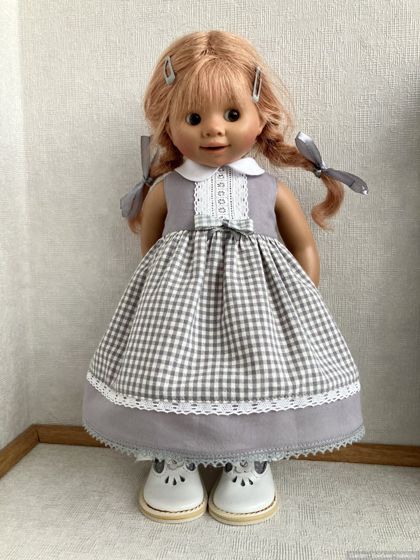 Всюду клеточка — Одежда и обувь для кукол своими руками: фото (фото 5)