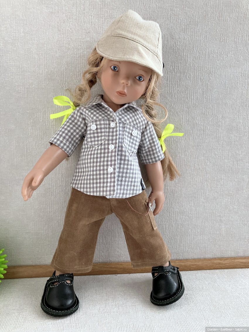 Всюду клеточка — Одежда и обувь для кукол своими руками: фото