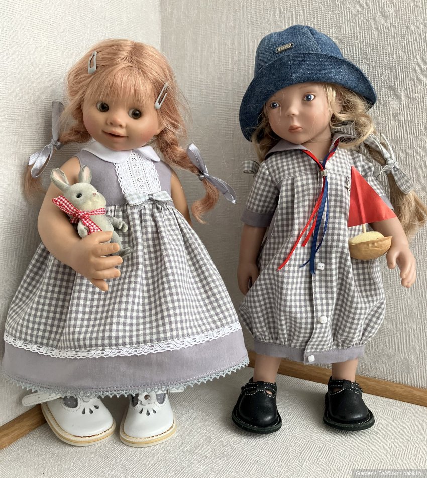 Всюду клеточка — Одежда и обувь для кукол своими руками: фото