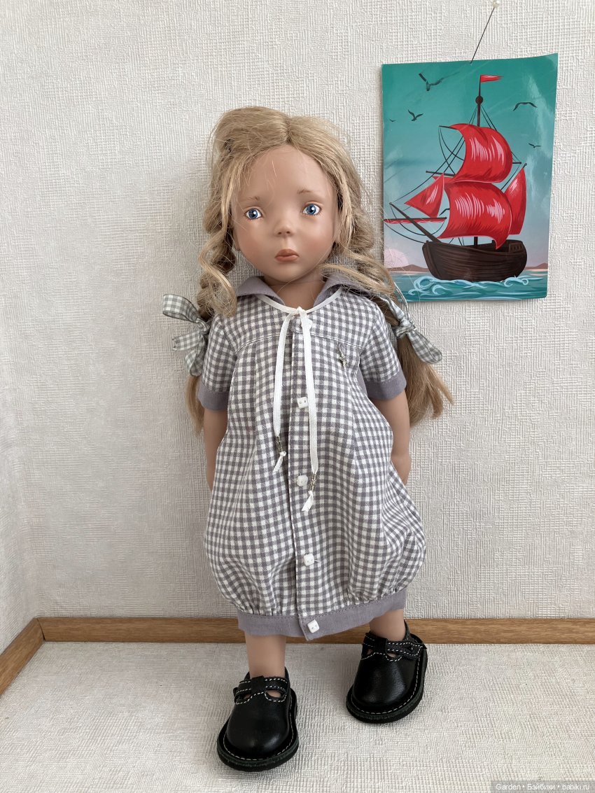 Всюду клеточка — Одежда и обувь для кукол своими руками: фото (фото 9)