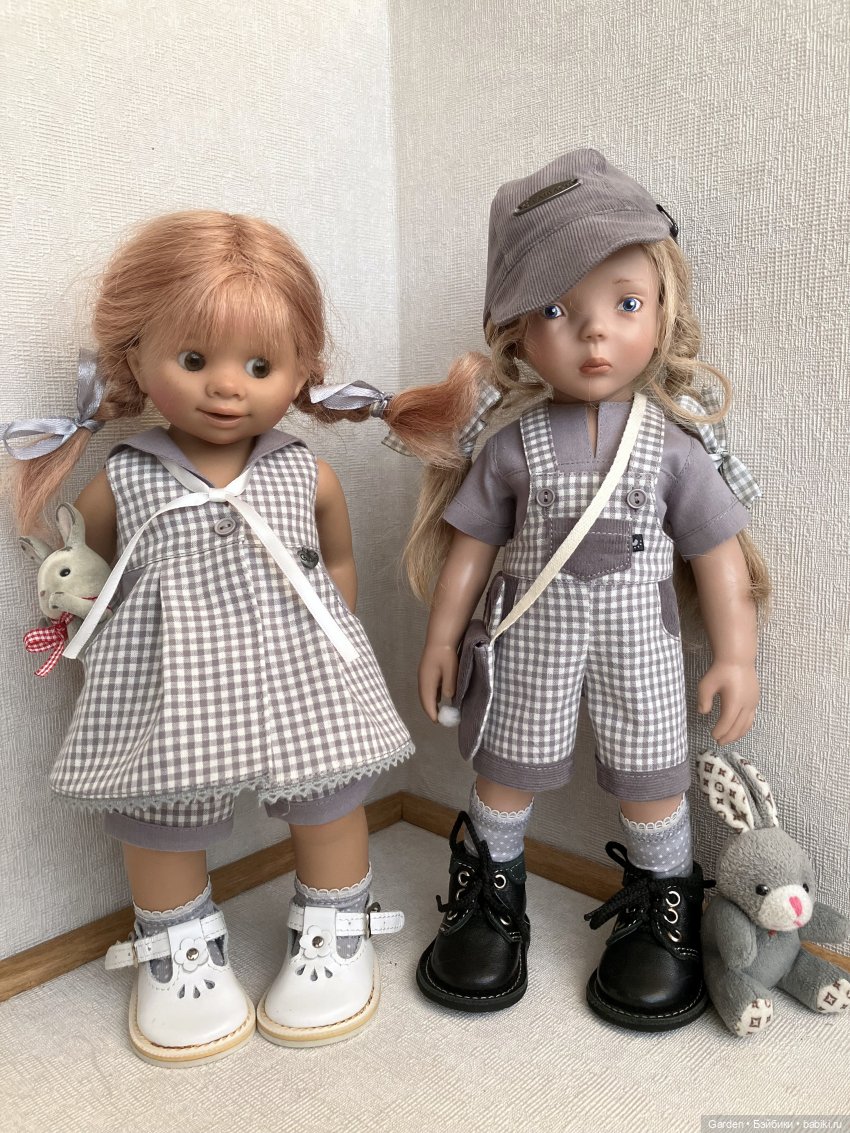 Всюду клеточка — Одежда и обувь для кукол своими руками: фото
