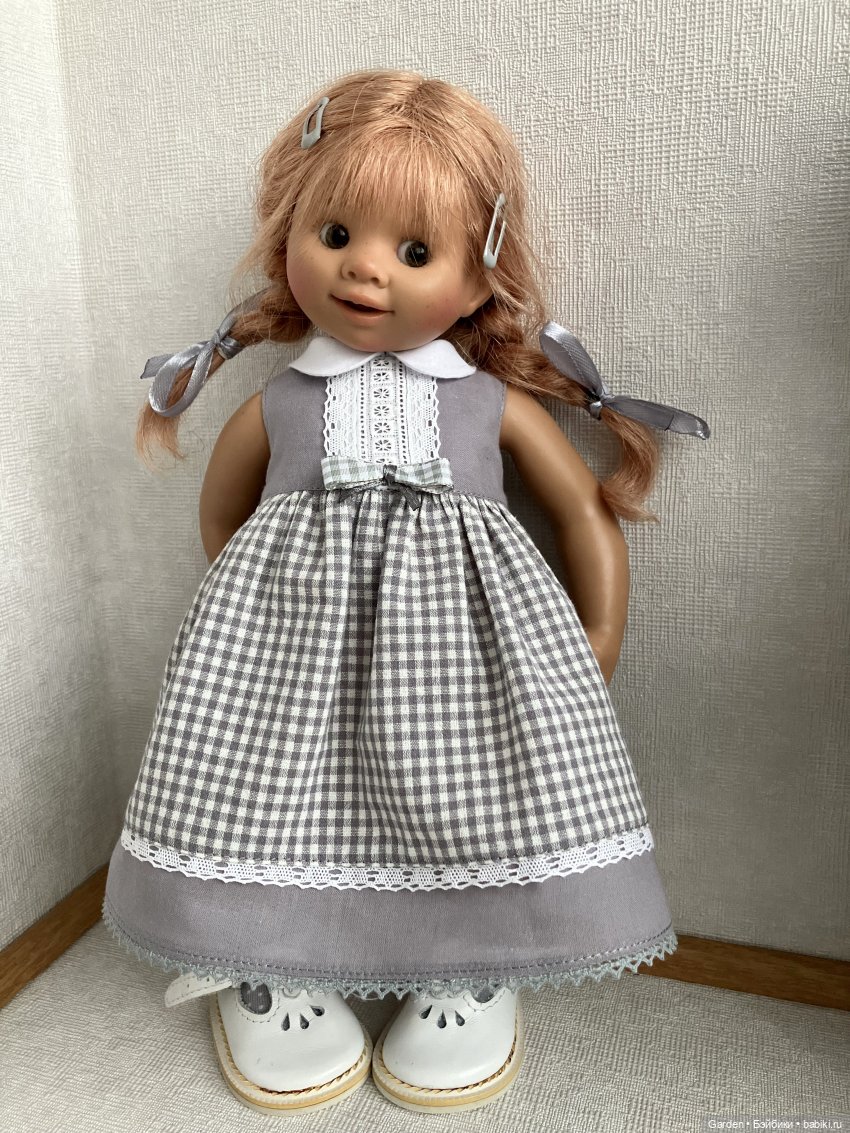Всюду клеточка — Одежда и обувь для кукол своими руками: фото (фото 7)