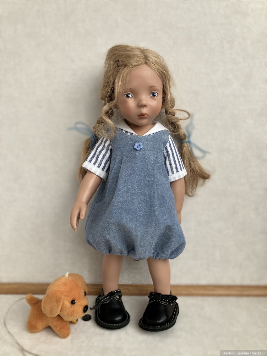 Джинсовая одежда дл Вихтелей, Цвергназе 35см., Минуш (фото 9)