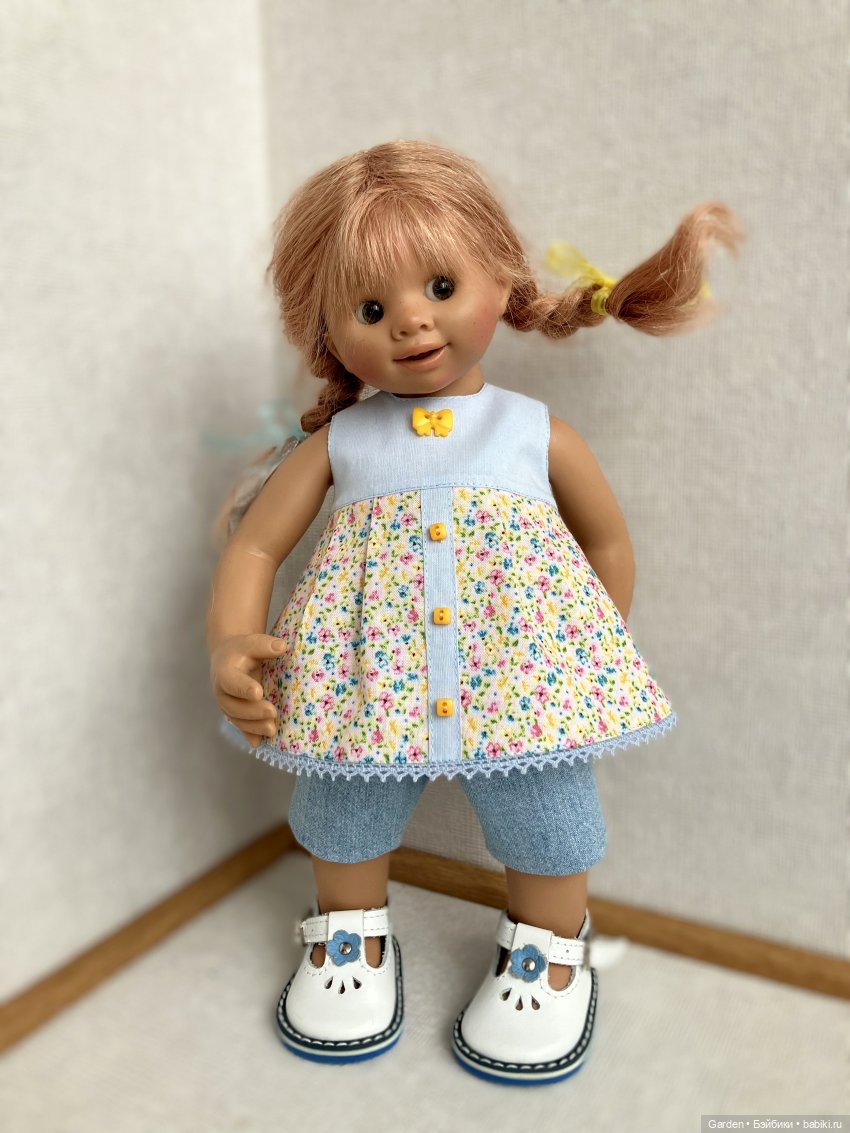 Джинсовая одежда дл Вихтелей, Цвергназе 35см., Минуш (фото 10)