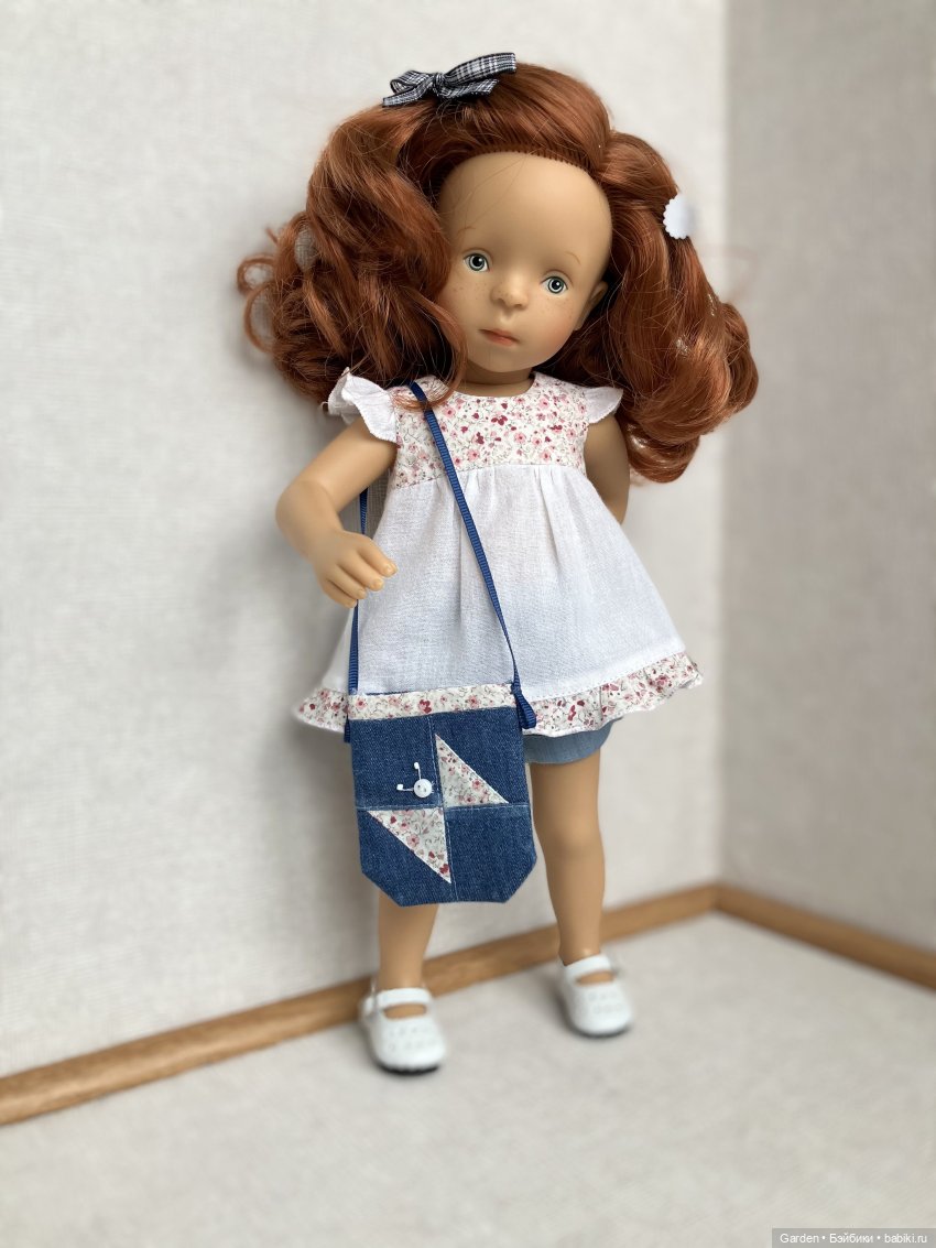 Джинсовая одежда дл Вихтелей, Цвергназе 35см., Минуш