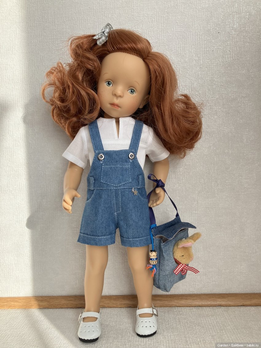 Джинсовая одежда дл Вихтелей, Цвергназе 35см., Минуш