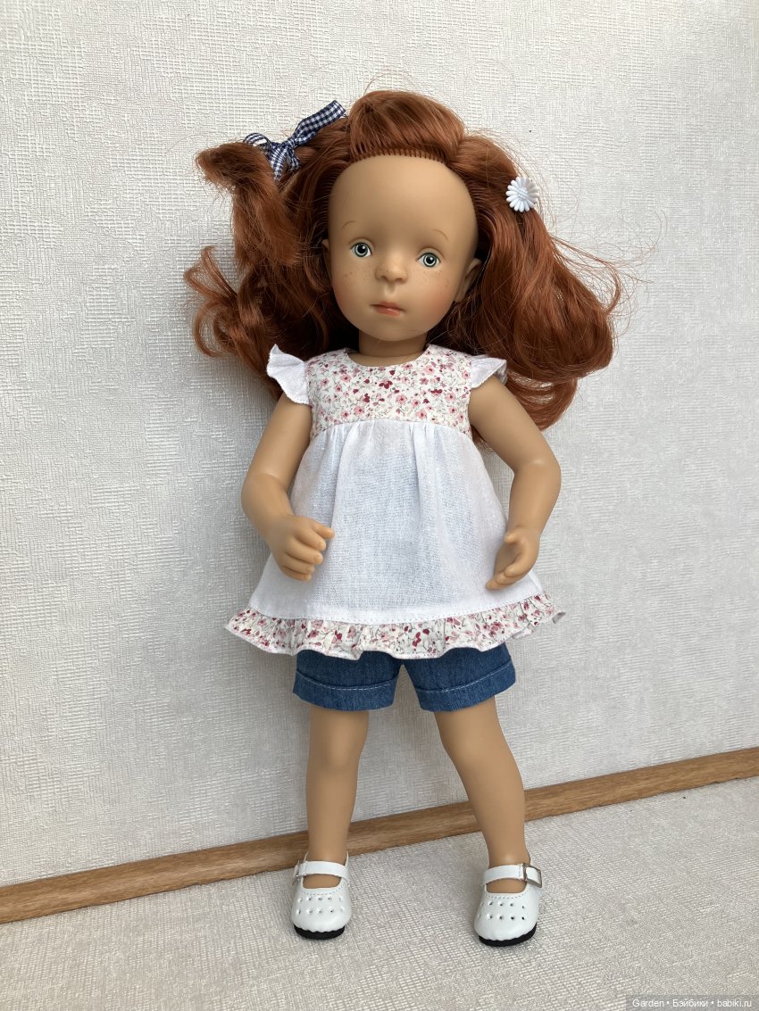 Джинсовая одежда дл Вихтелей, Цвергназе 35см., Минуш