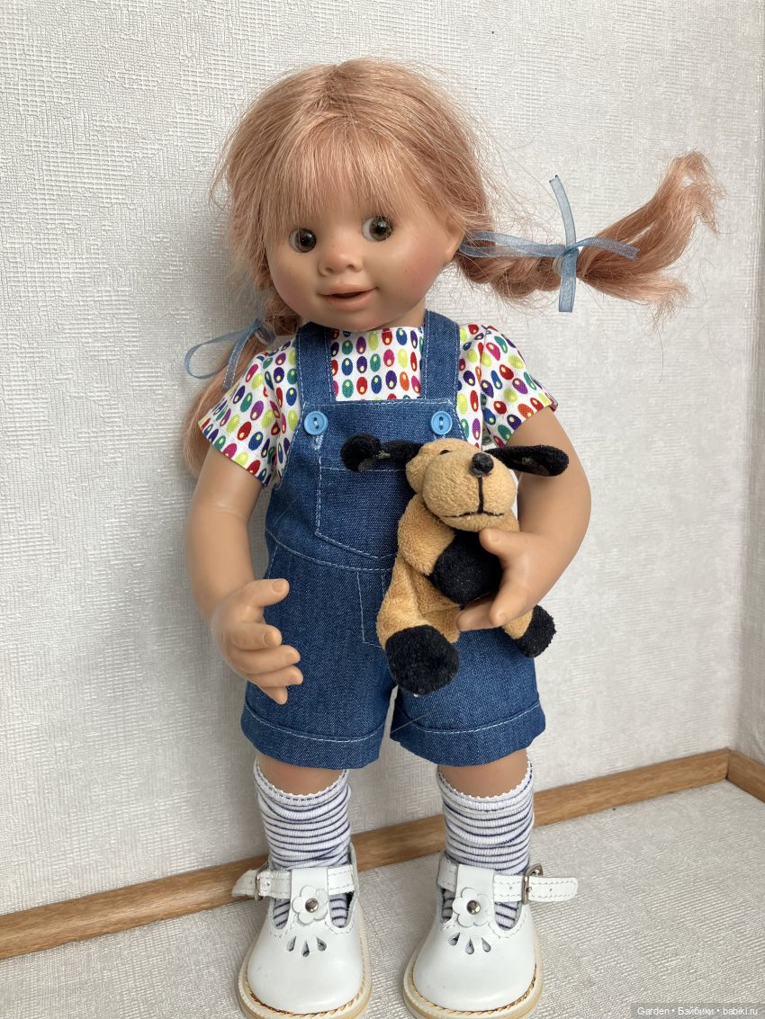 Джинсовая одежда дл Вихтелей, Цвергназе 35см., Минуш