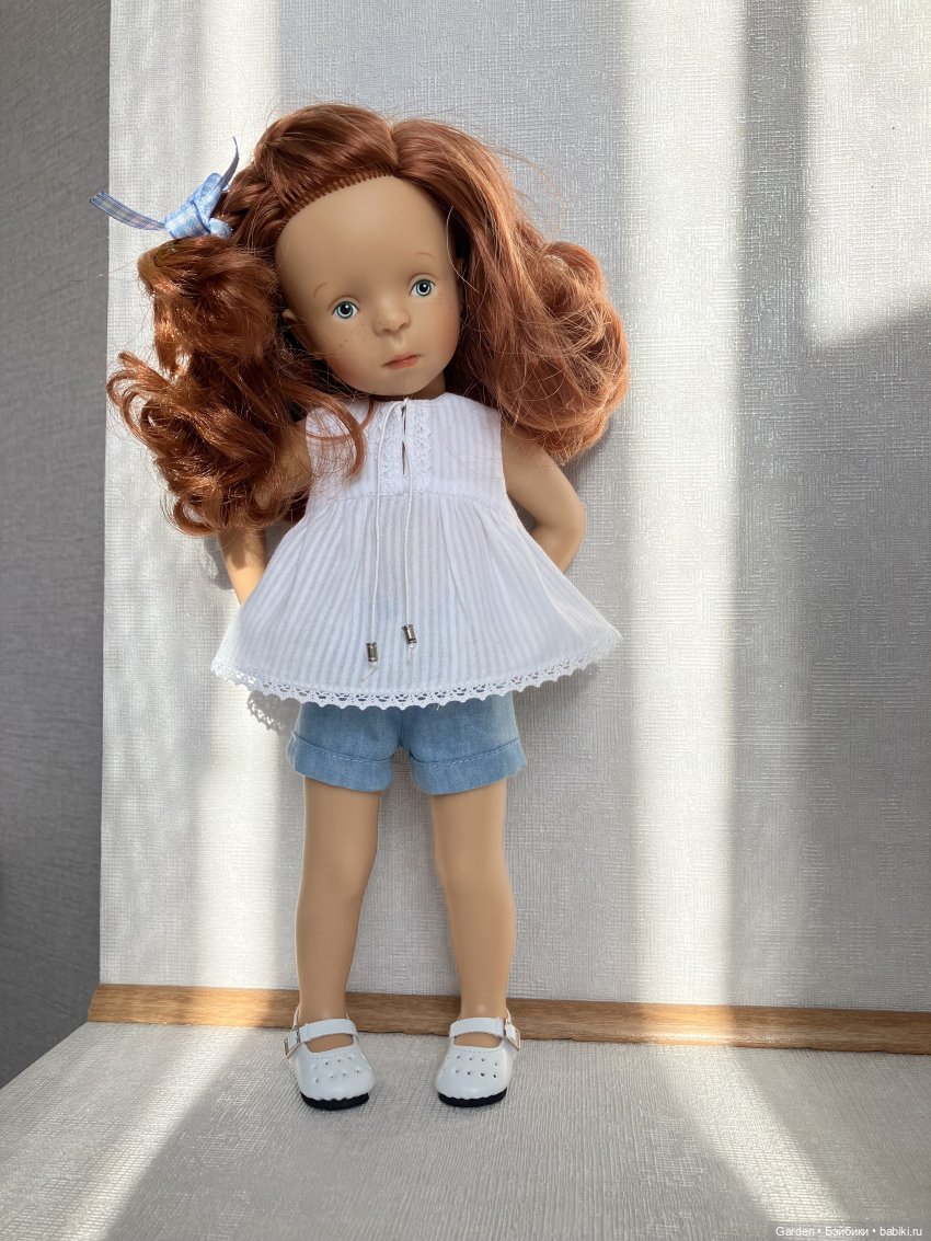 Джинсовая одежда дл Вихтелей, Цвергназе 35см., Минуш