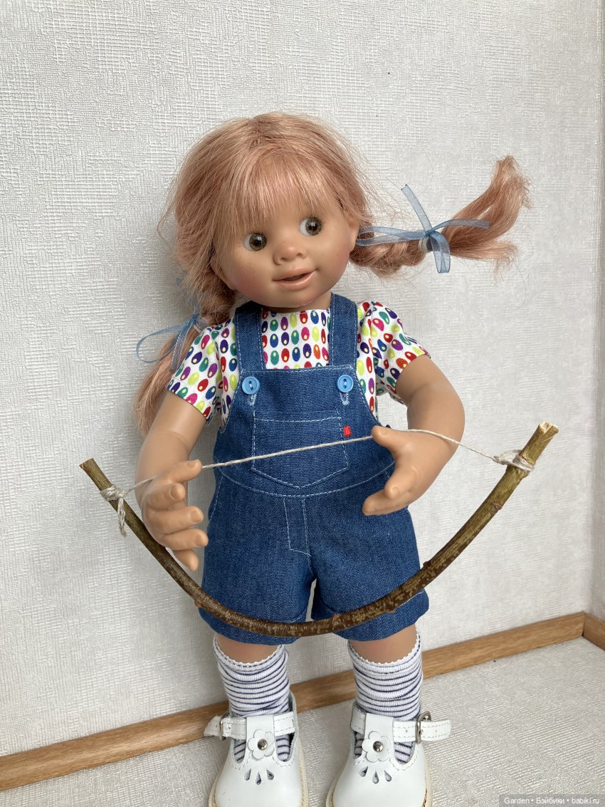 Джинсовая одежда дл Вихтелей, Цвергназе 35см., Минуш