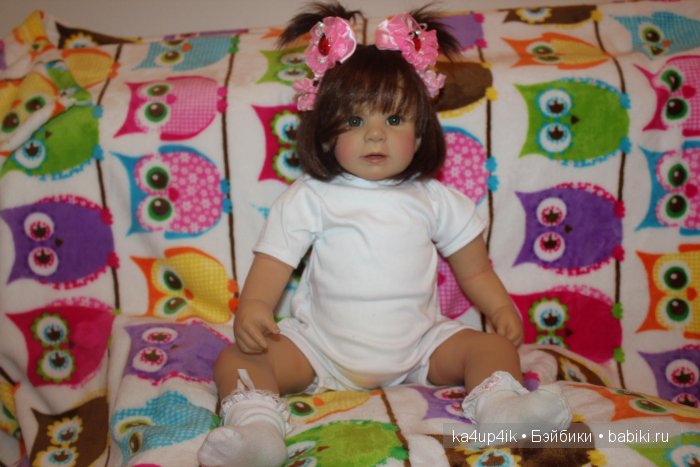 Сестричка для Кикки — Куклы Doris Stannat (Дорис Штаннат): силикон (фото 3)