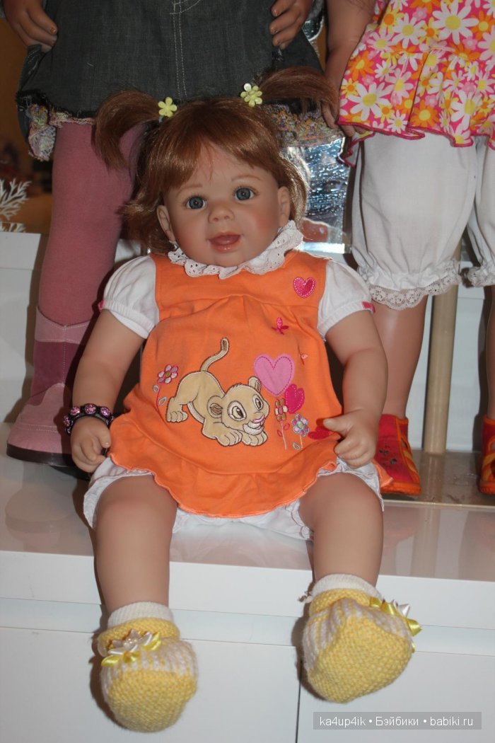 Сестричка для Кикки — Куклы Doris Stannat (Дорис Штаннат): силикон