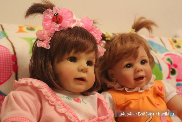 Сестричка для Кикки — Куклы Doris Stannat (Дорис Штаннат): силикон (фото 8)