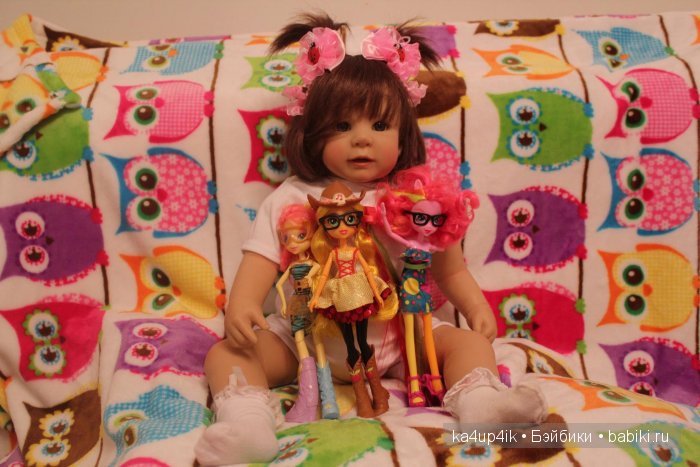 Сестричка для Кикки — Куклы Doris Stannat (Дорис Штаннат): силикон (фото 4)