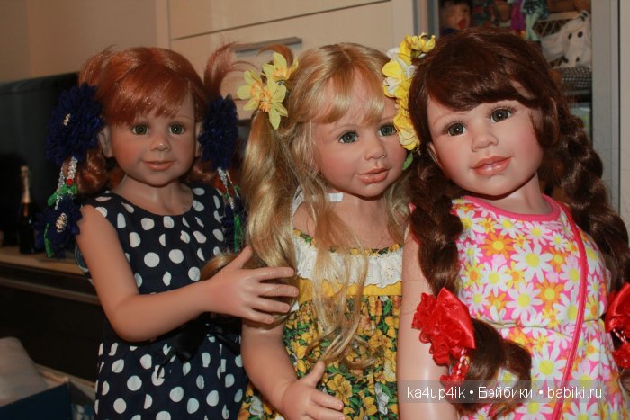 "Толстовские" девочки от Moniki Levenig - часть 2, или ко мне приехала Карлотта