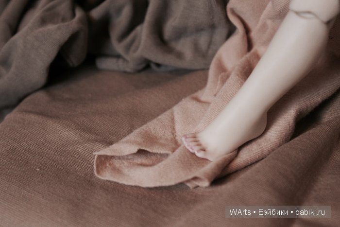 Троица нюд - фарфоровые шарнирные куклы W arts