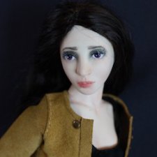 OOAK Бруклин. Авторская шарнирная кукла