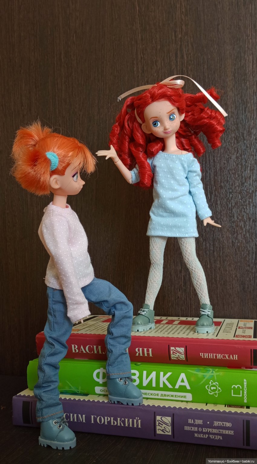 Калинка, Крендель и книги