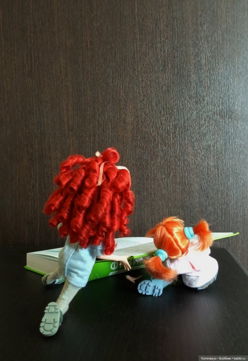 Калинка, Крендель и книги