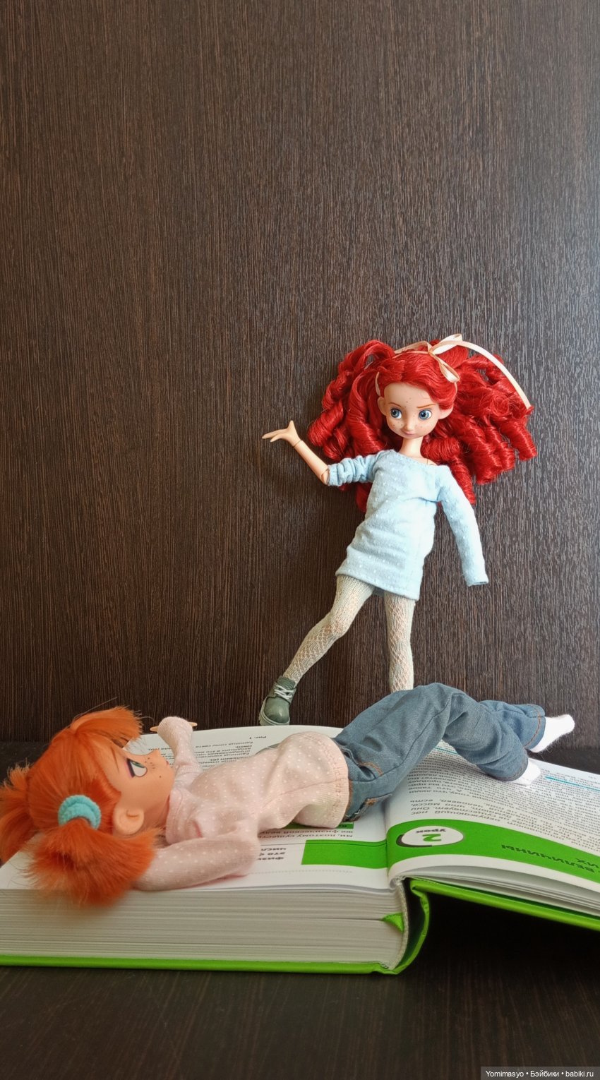 Калинка, Крендель и книги