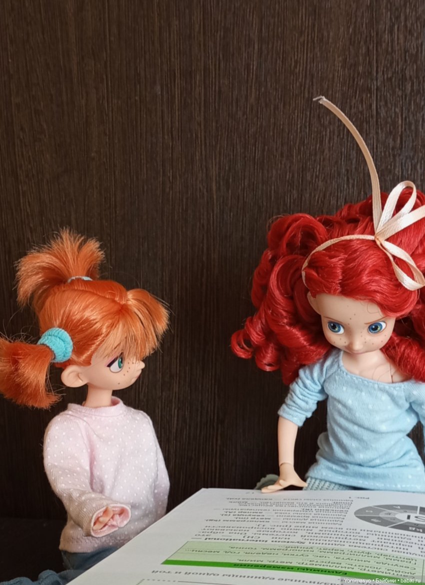 Калинка, Крендель и книги