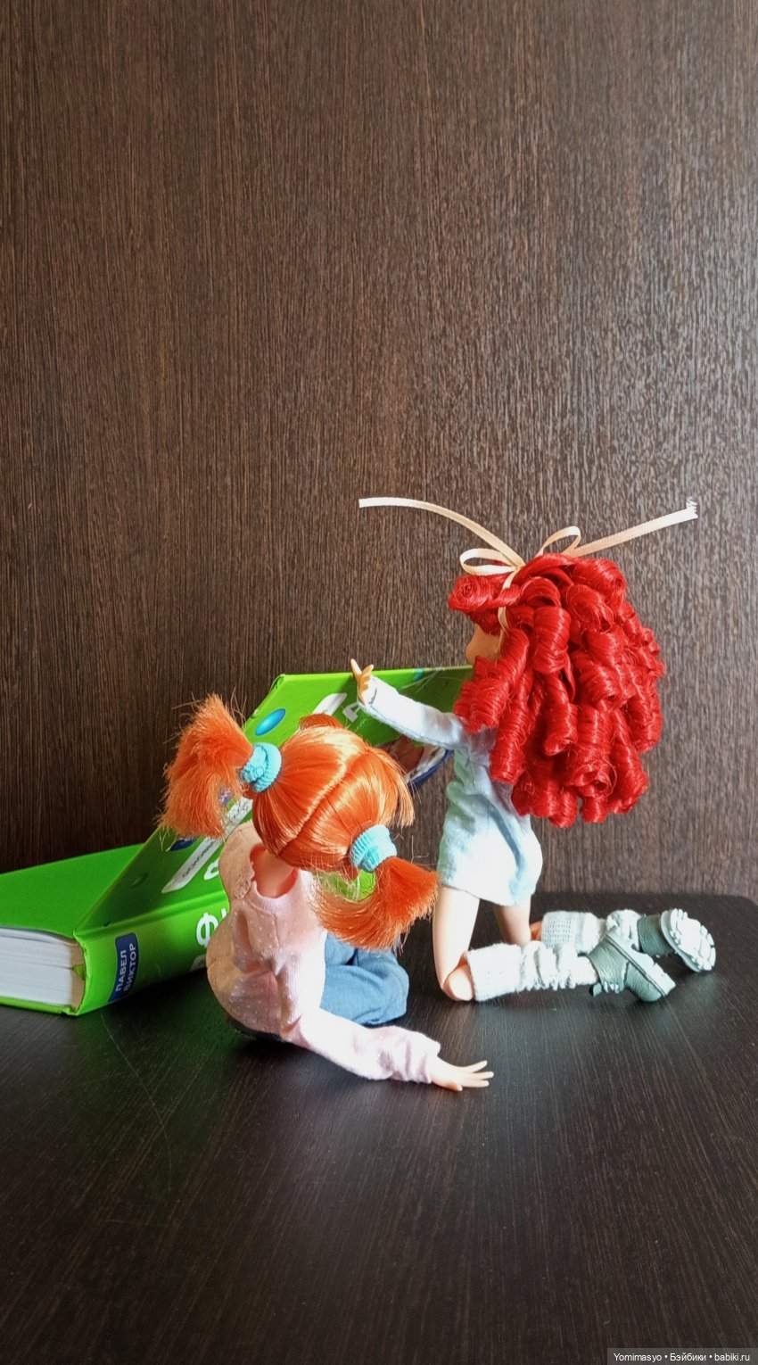 Калинка, Крендель и книги