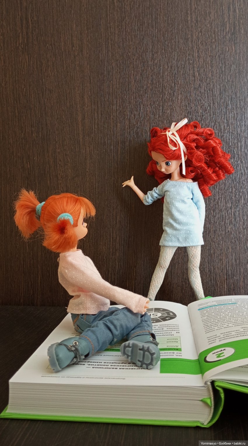 Калинка, Крендель и книги