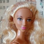 Barbie (Барби) Лея. Голова йоги  на шарнирном теле mattel