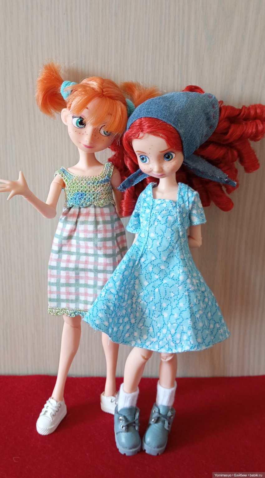 Калинка и Крендель. Характеры