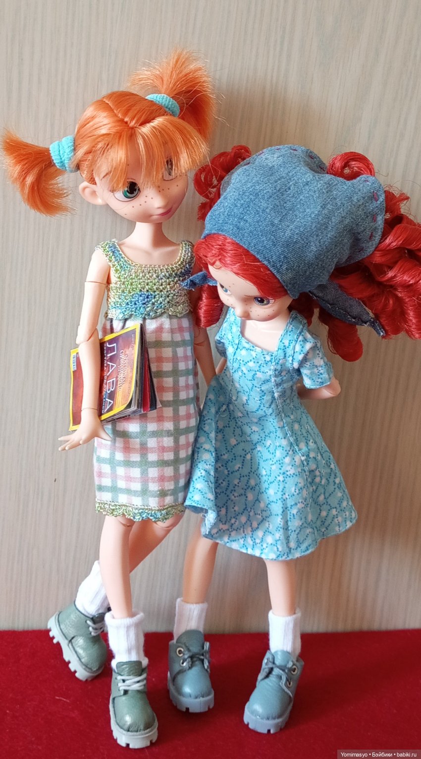 Калинка и Крендель. Характеры