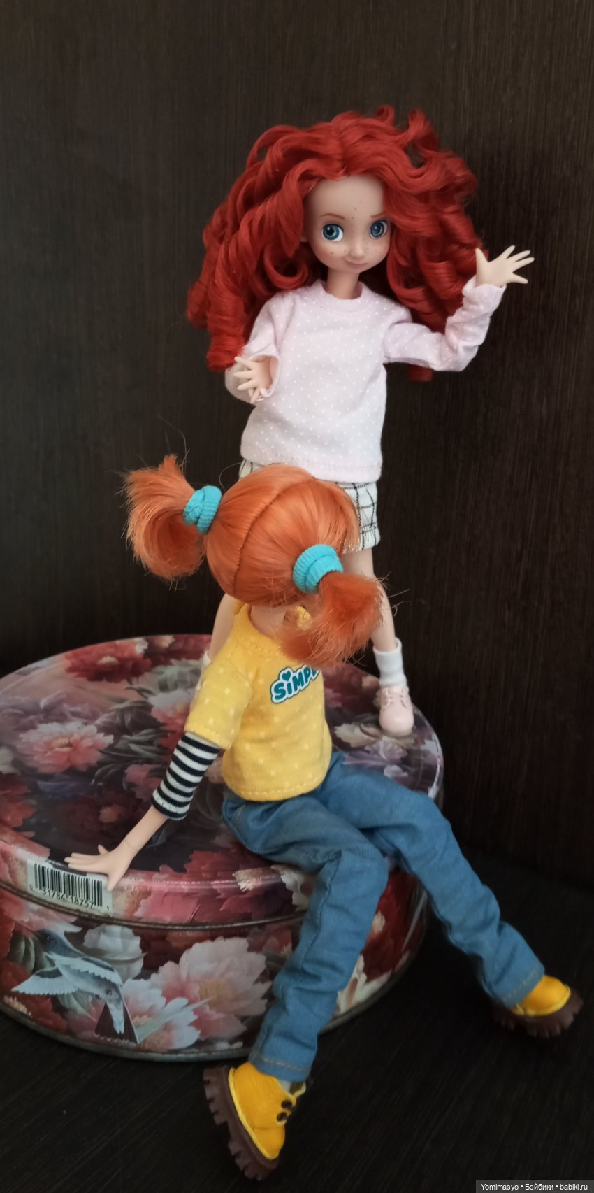 Калинка и Крендель. Характеры