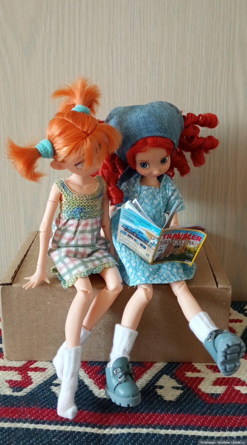 Калинка и Крендель. Характеры