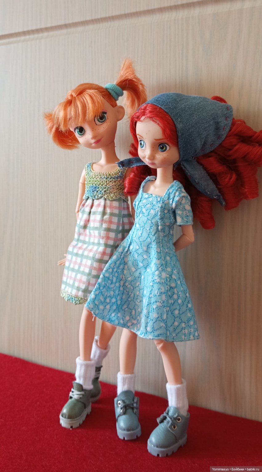 Калинка и Крендель. Характеры