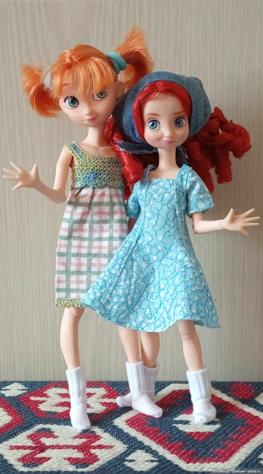 Калинка и Крендель. Характеры