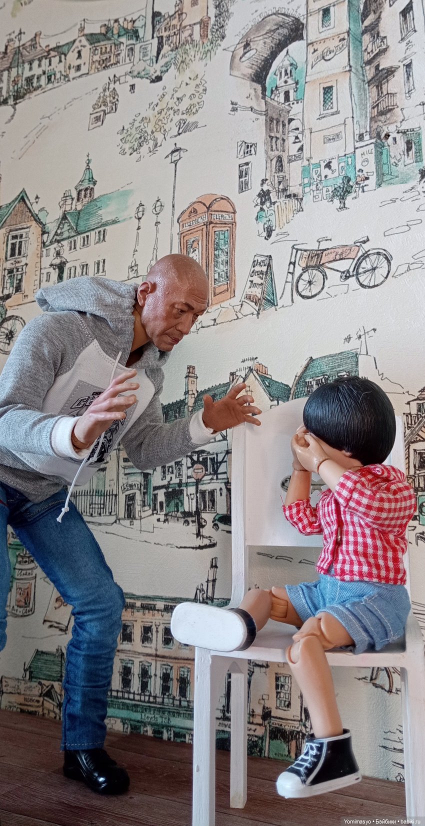 Дедушка Ши и внук — Коллекционные экшн (фото 7)