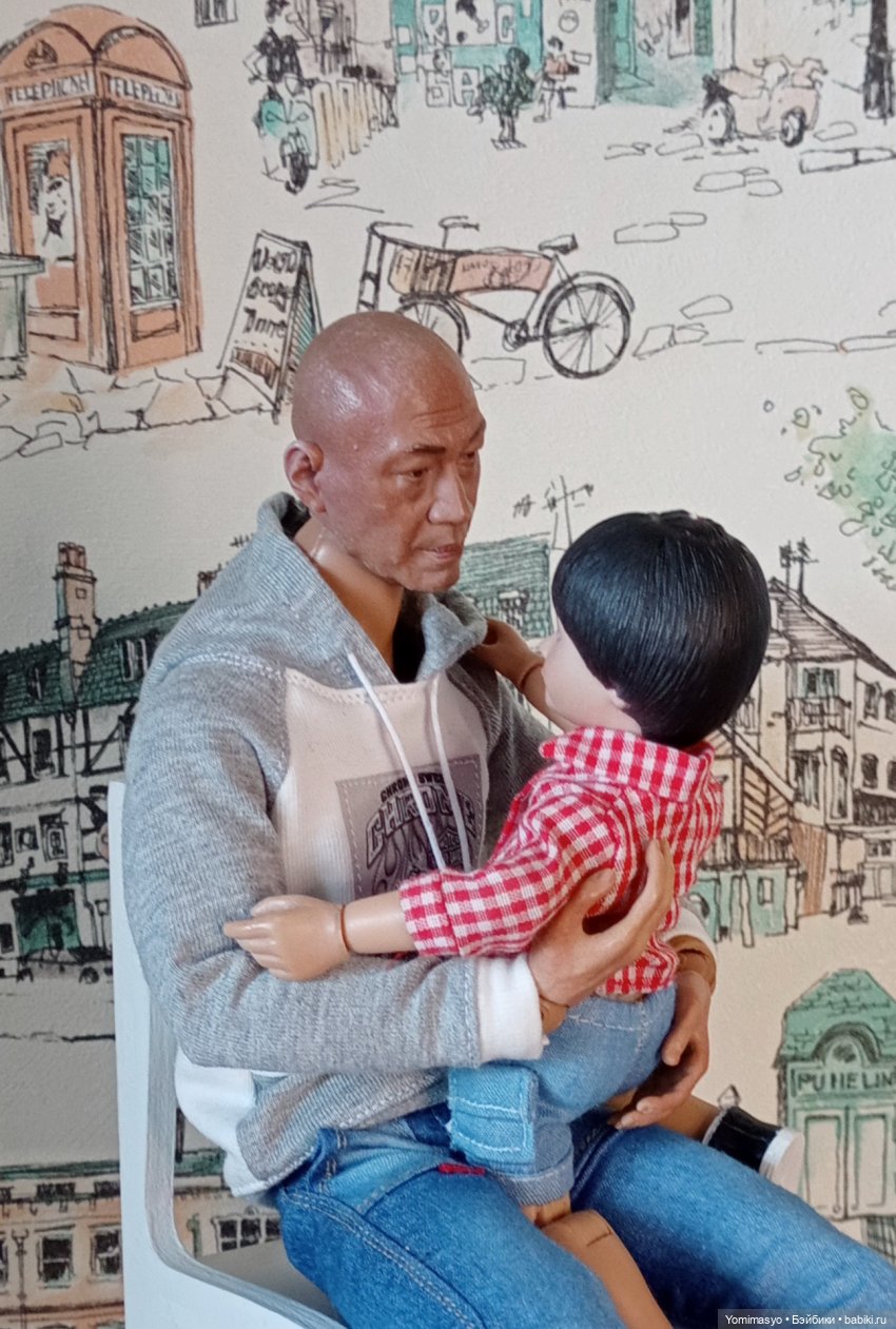 Дедушка Ши и внук — Коллекционные экшн