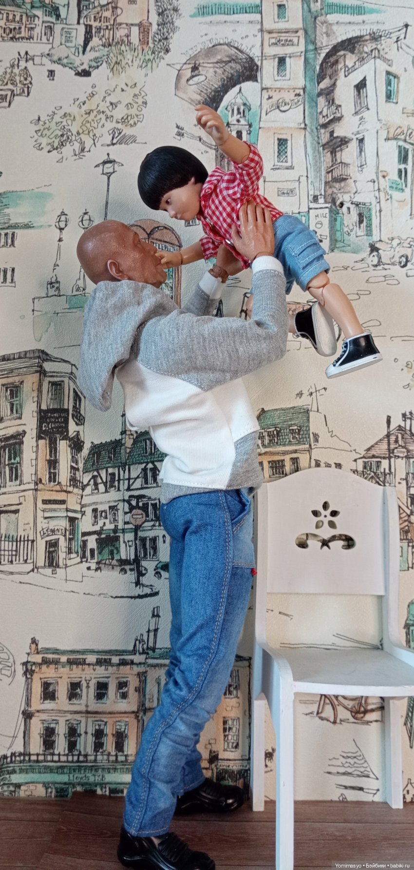 Дедушка Ши и внук — Коллекционные экшн (фото 9)