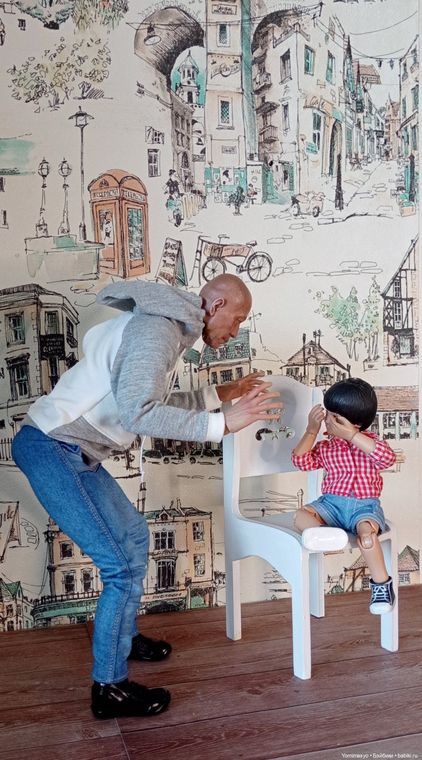 Дедушка Ши и внук — Коллекционные экшн (фото 6)