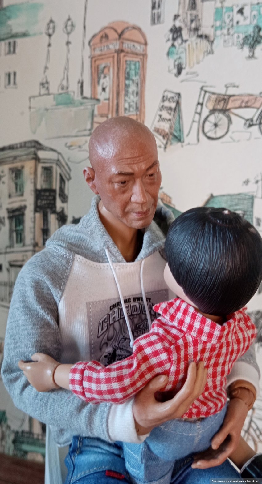 Дедушка Ши и внук — Коллекционные экшн