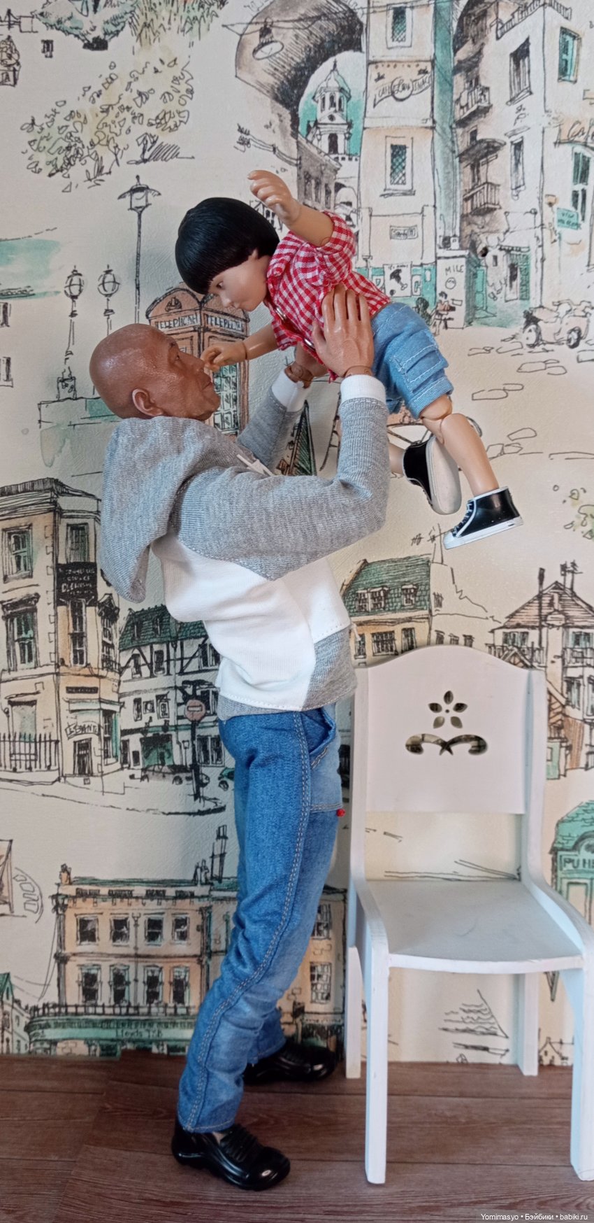 Дедушка Ши и внук — Коллекционные экшн (фото 8)