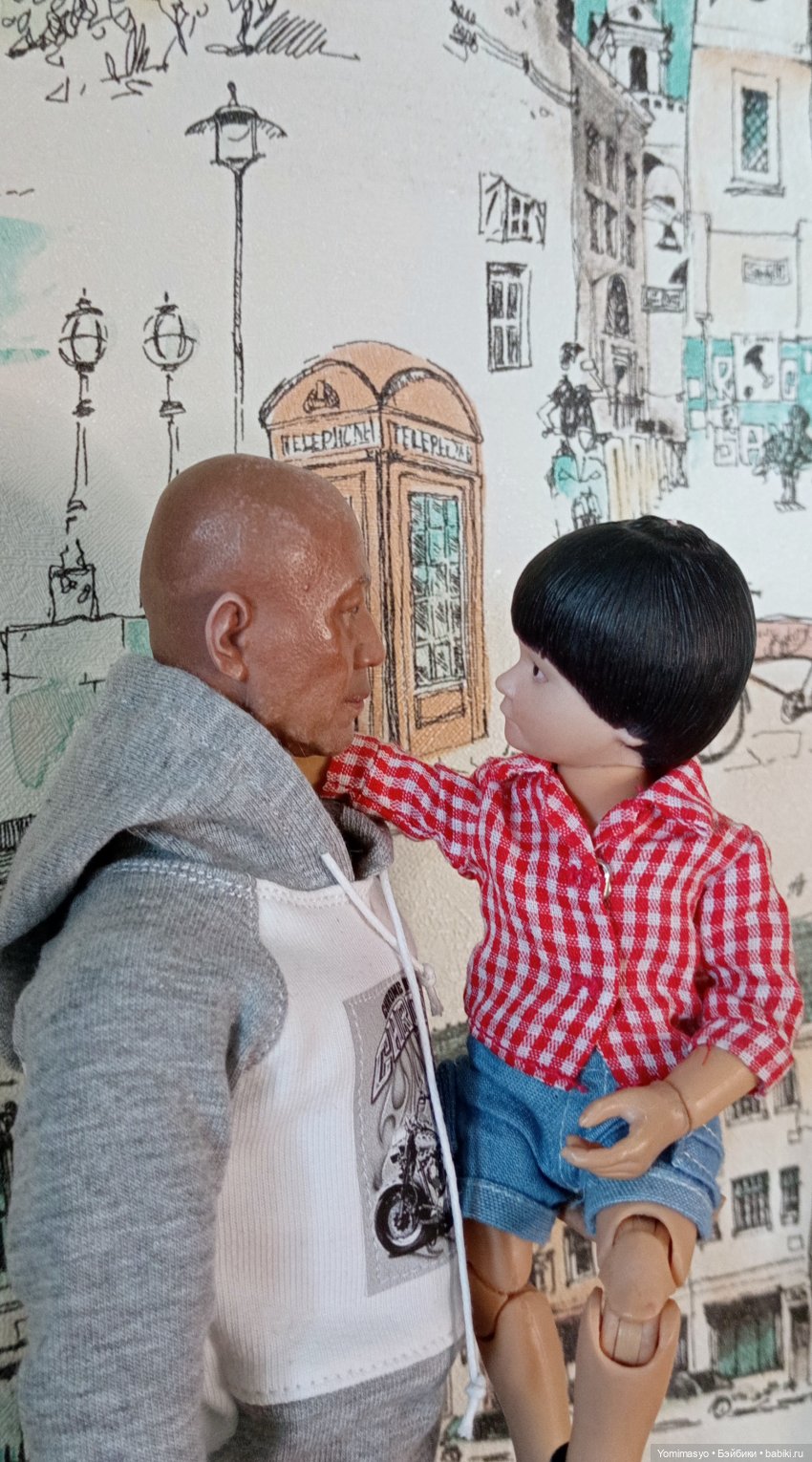 Дедушка Ши и внук — Коллекционные экшн (фото 2)