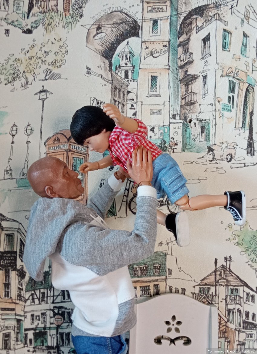 Дедушка Ши и внук — Коллекционные экшн (фото 10)