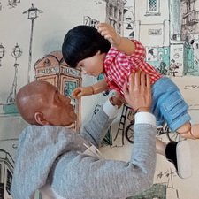 Дедушка Ши и внук