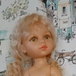 Кукла Паола Рейна на основе Клаудии (заменены глаза, реснички, парик, мейк без вмешательств)