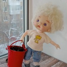 Кузёма в городе. Зимние заботы