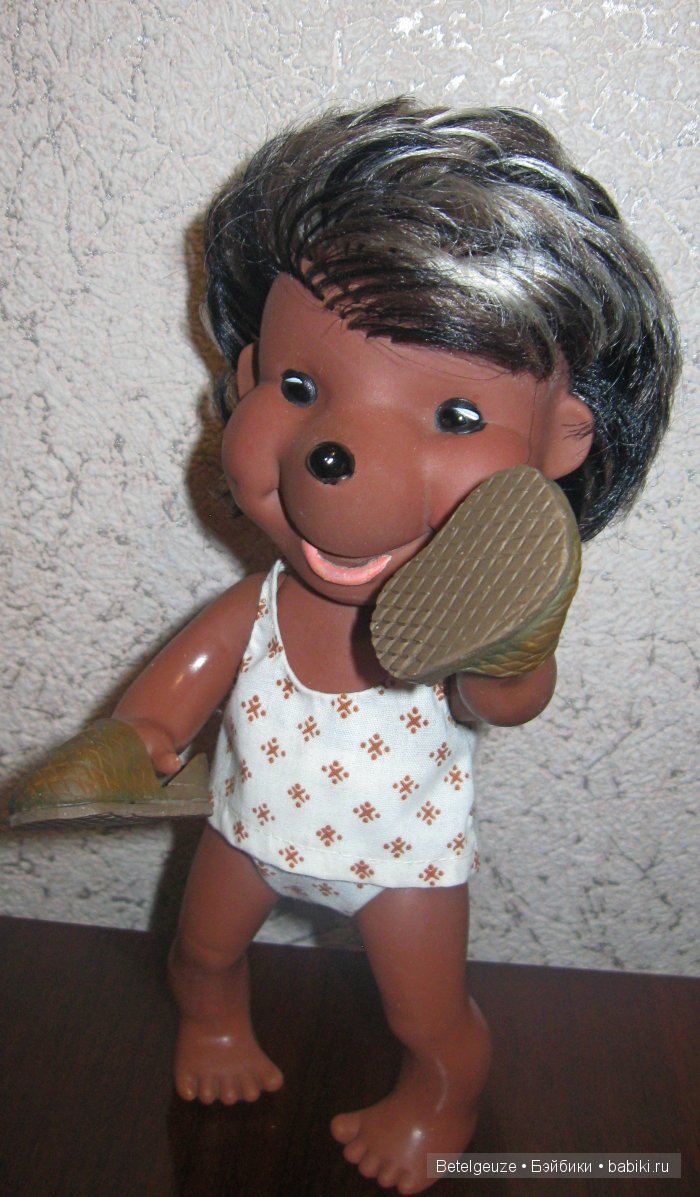 Ежик из детства — Реставрация и преображение кукол: ремонт