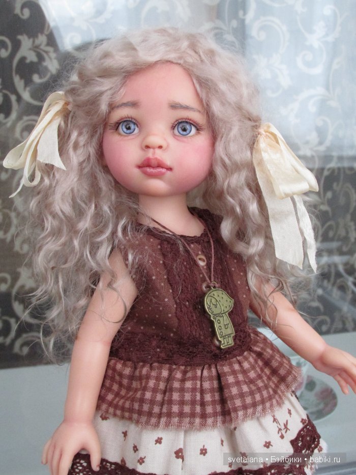 Мой первый опыт ООАК, моя Сашенька от Paola Reina (фото 7)